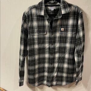 Carhartt Men's flannel Button Down Shirt